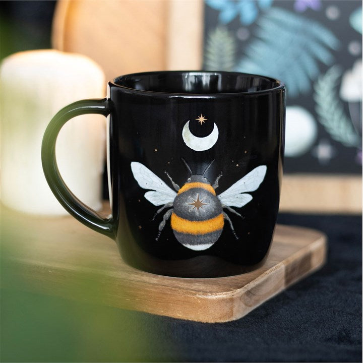Dark forest bee mug