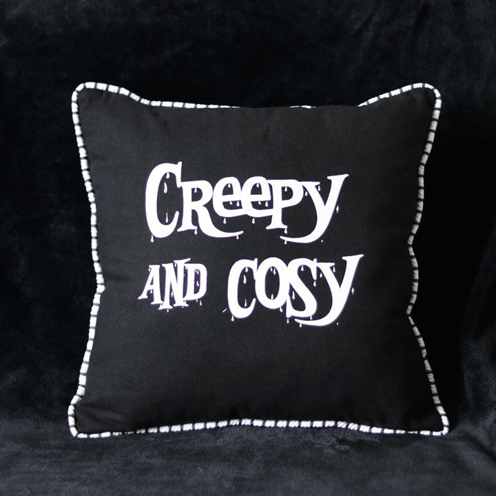 Creepy and cosy cushion