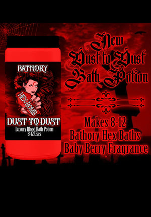 DUST TO DUST Bath potion Bathory 400g
