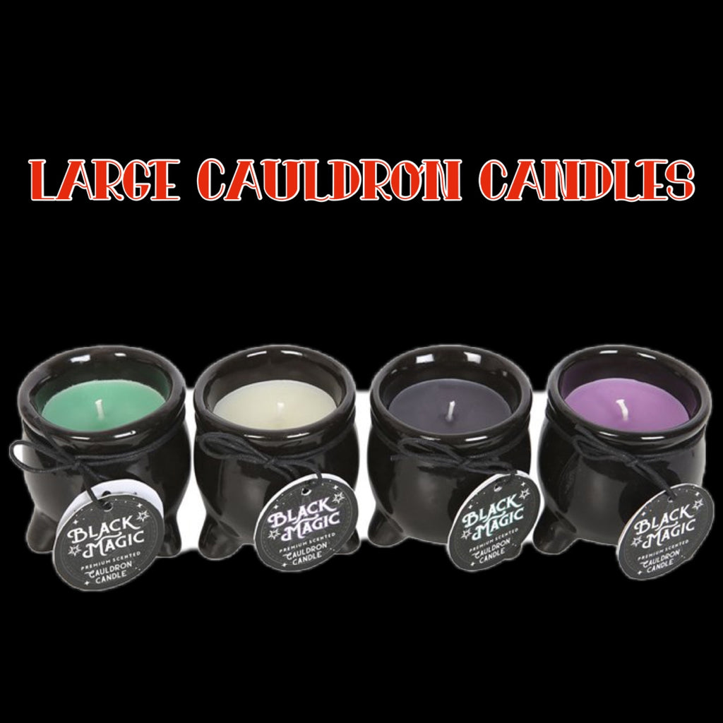 Large fragranced Cauldron candles