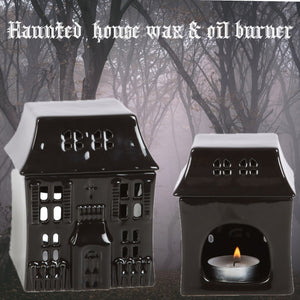 Haunted house wax and oil burner