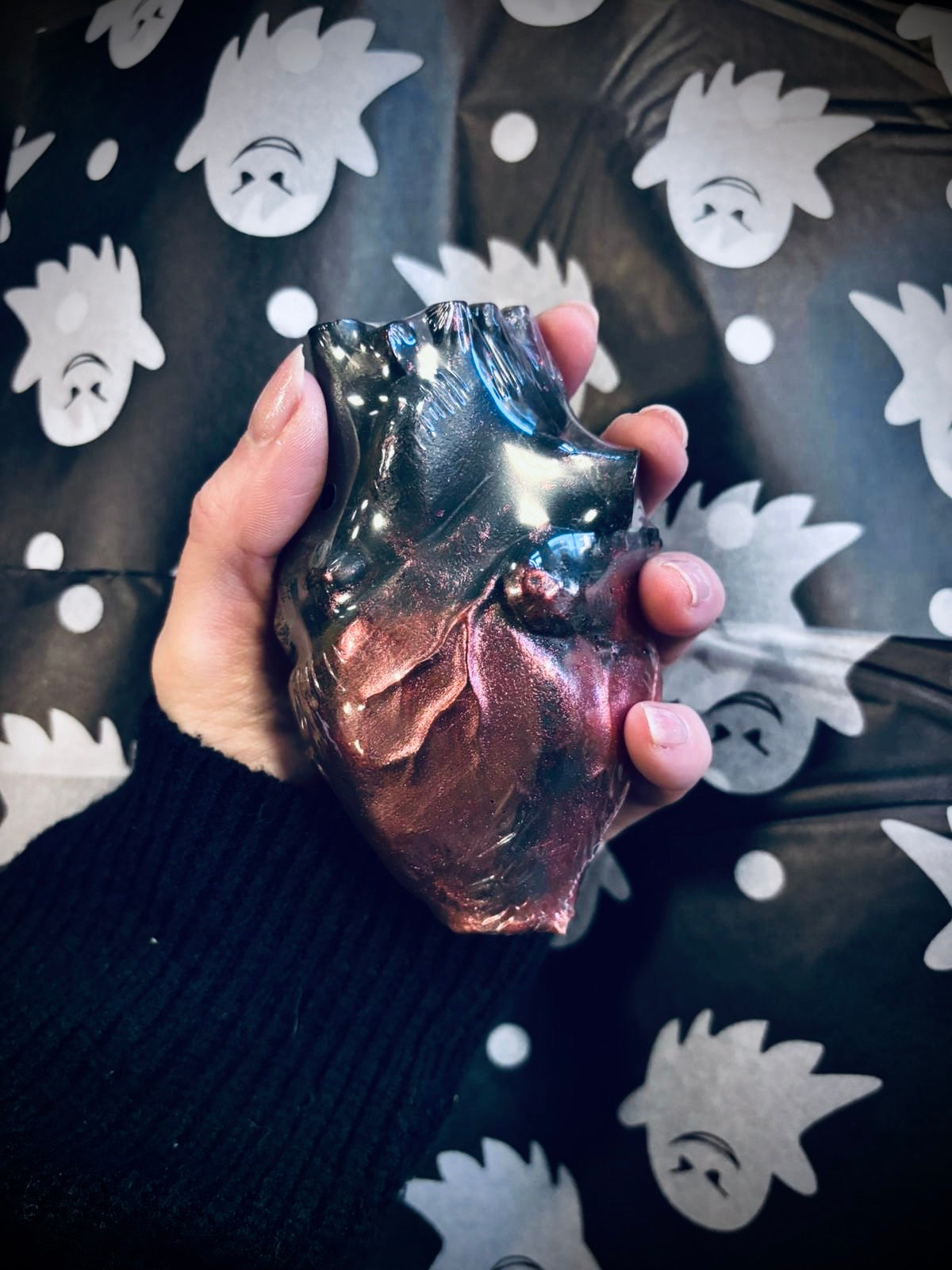 Hades heart anatomical soap