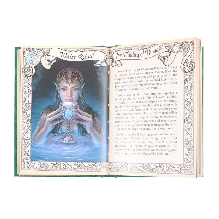 ELEMENTAL MAGIC BOOK BY ANNE STOKES AND JOHN WOODWARD