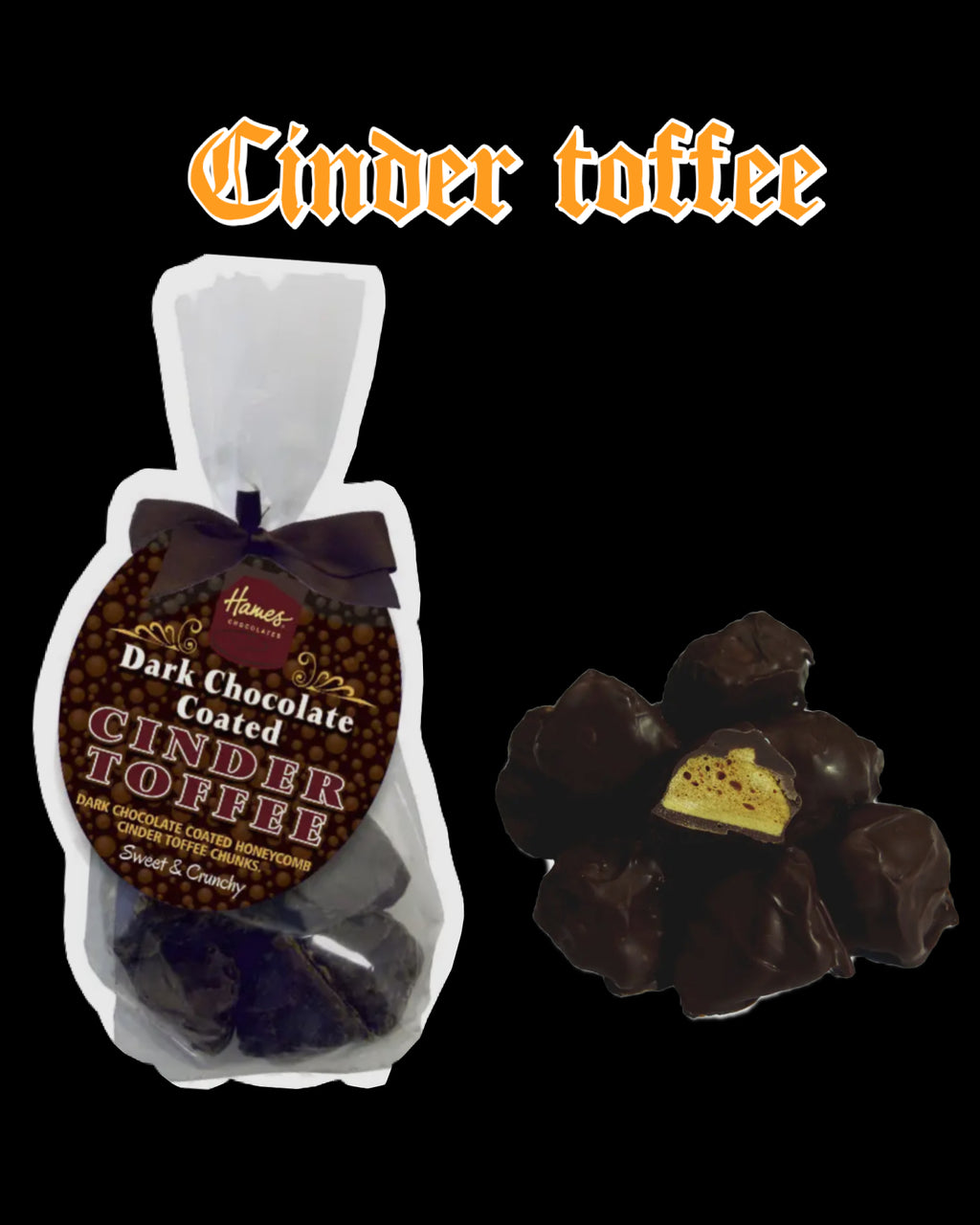 Hexoween Cinder toffee 130g bags