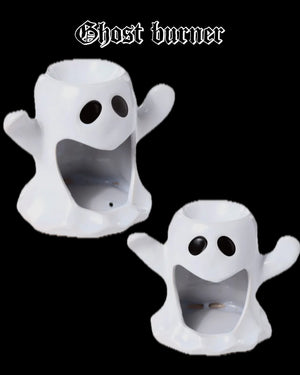 Ceramic ghost oil & wax burner