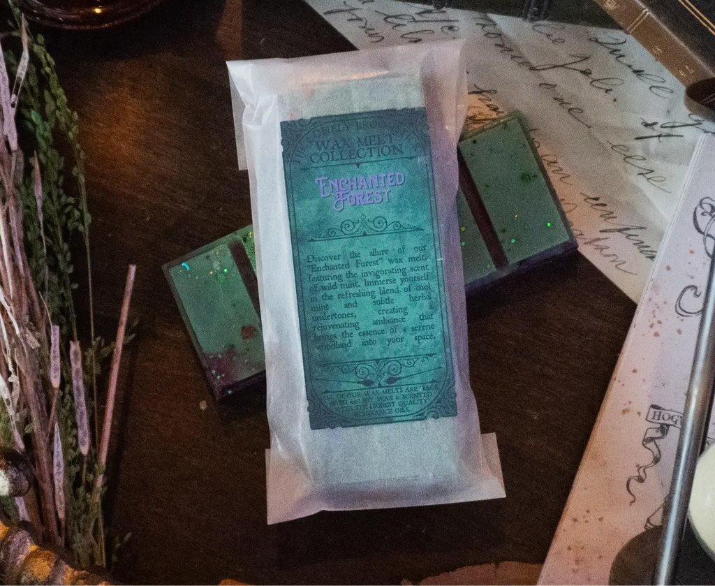 Enchanted forest snap wax melt bar