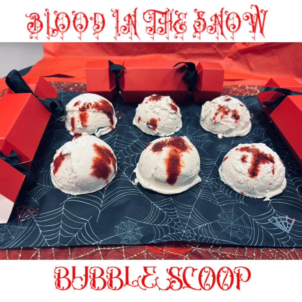 Blood in the snow bubble scoop