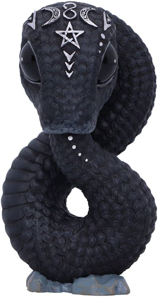 Ouroboros okkulte Schlangenfigur 9,6 cm 