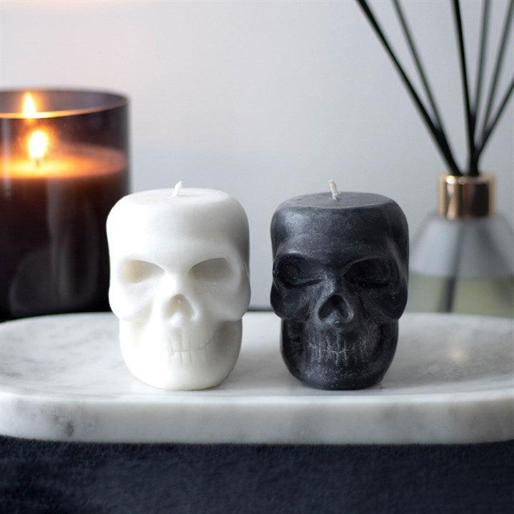 Duo skull candles opium & white sage