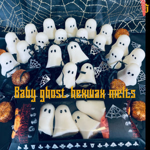 Baby ghost hex wax melts set of 4