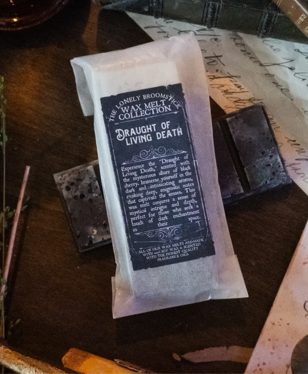 Draught of living death snap wax melt bar