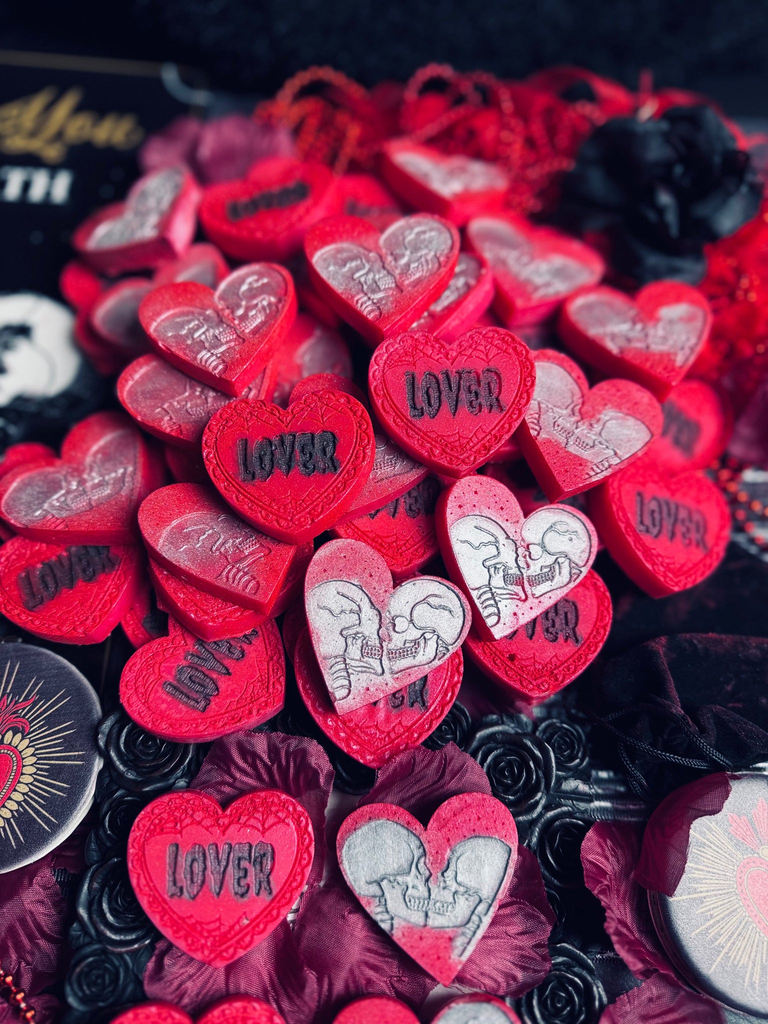 Set of 6 hex wax melts dead lovers