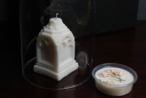Gothic grave stone candles & wax melts gift set of 4