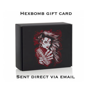 Hexbomb-Geschenkkarte