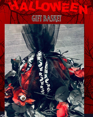 6 item Halloween gift basket