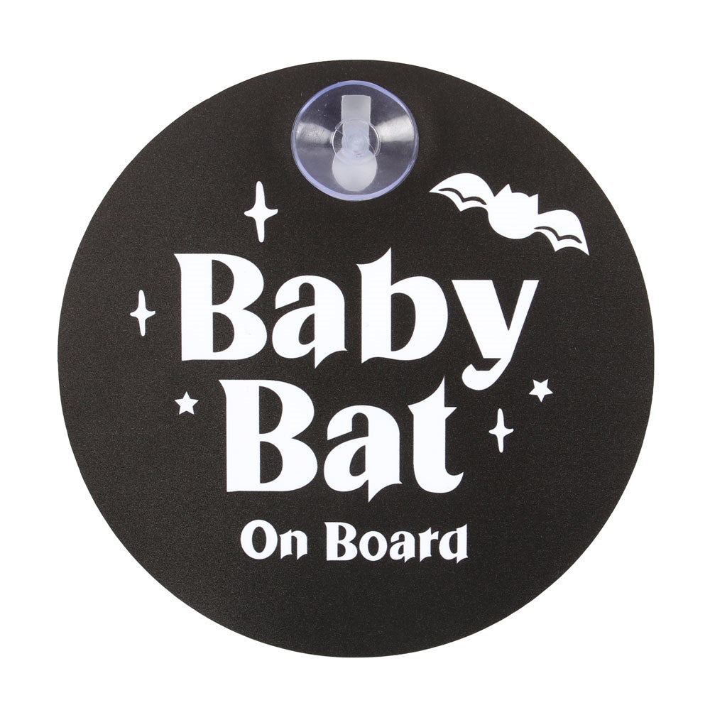 Baby bat on board car vinyl