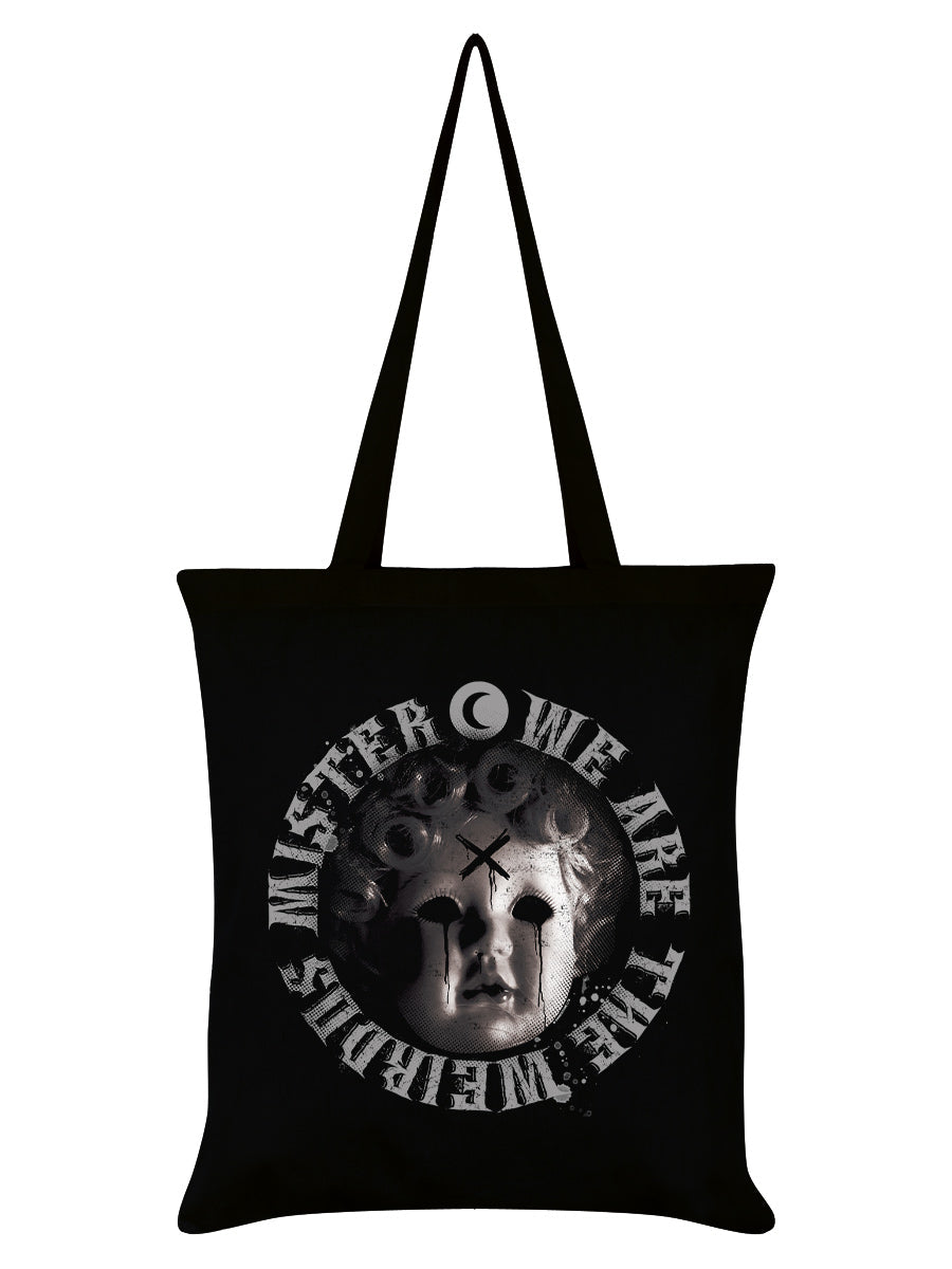 UnDead Doll We Are The Weirdos Mister Black Tote Bag