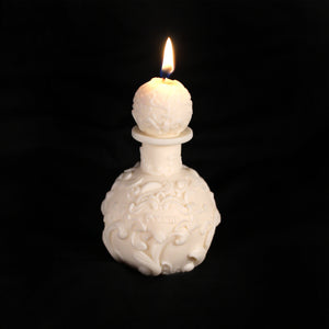 Potion bottle candle