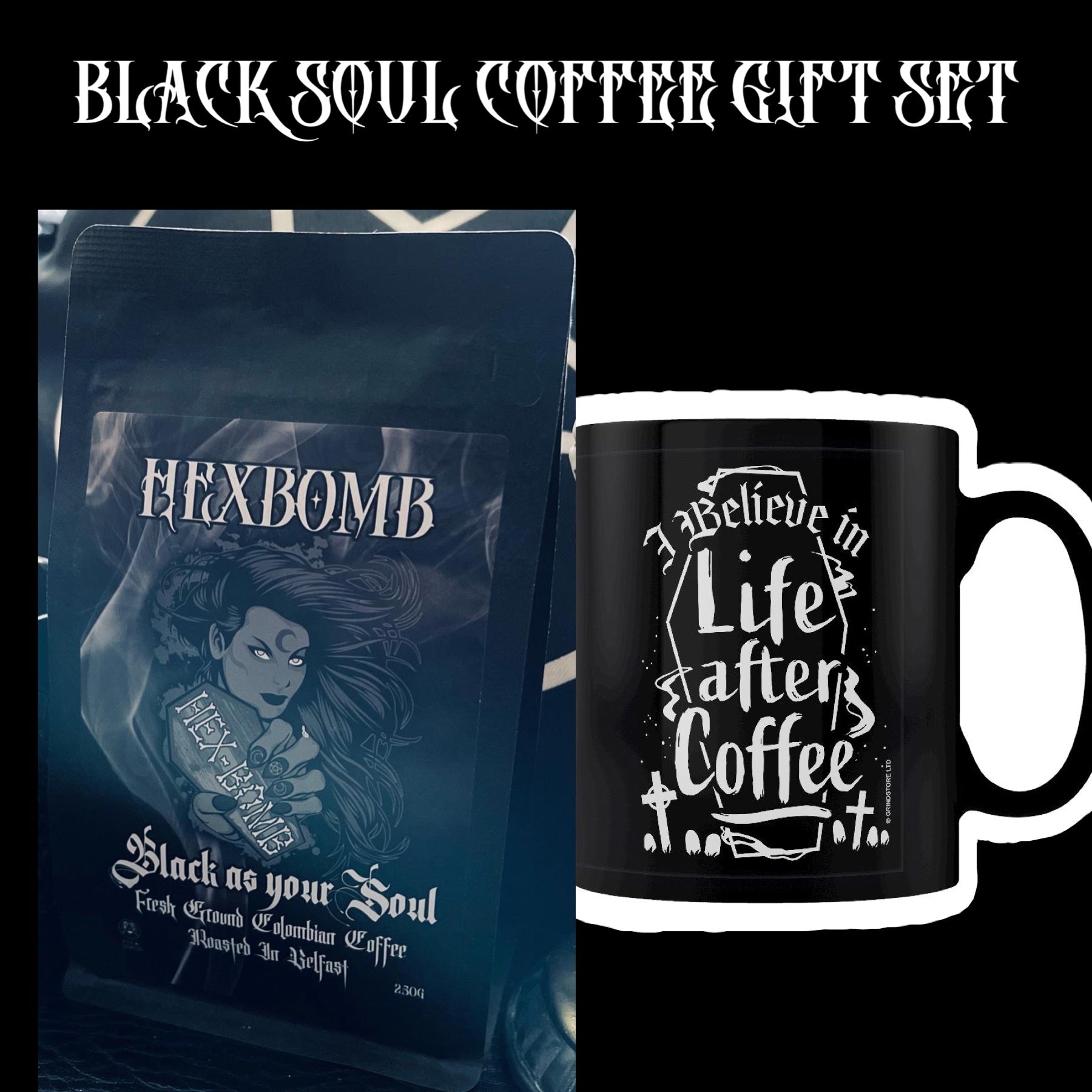 black soul Coffee gift sets