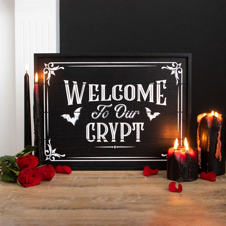 Welcome to our crypt wall plaque wooden