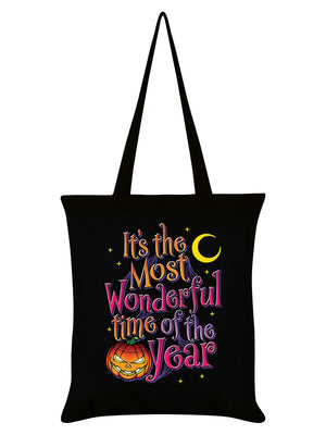 Herbstliche Halloween-Einkaufstasche