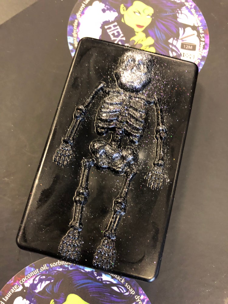 Spooky Scary Skeleton Macabre Soap