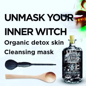 Hexmask Kit, Mask/Bowl/Spoon/Glossy Angled Brush (4 Choices Available)