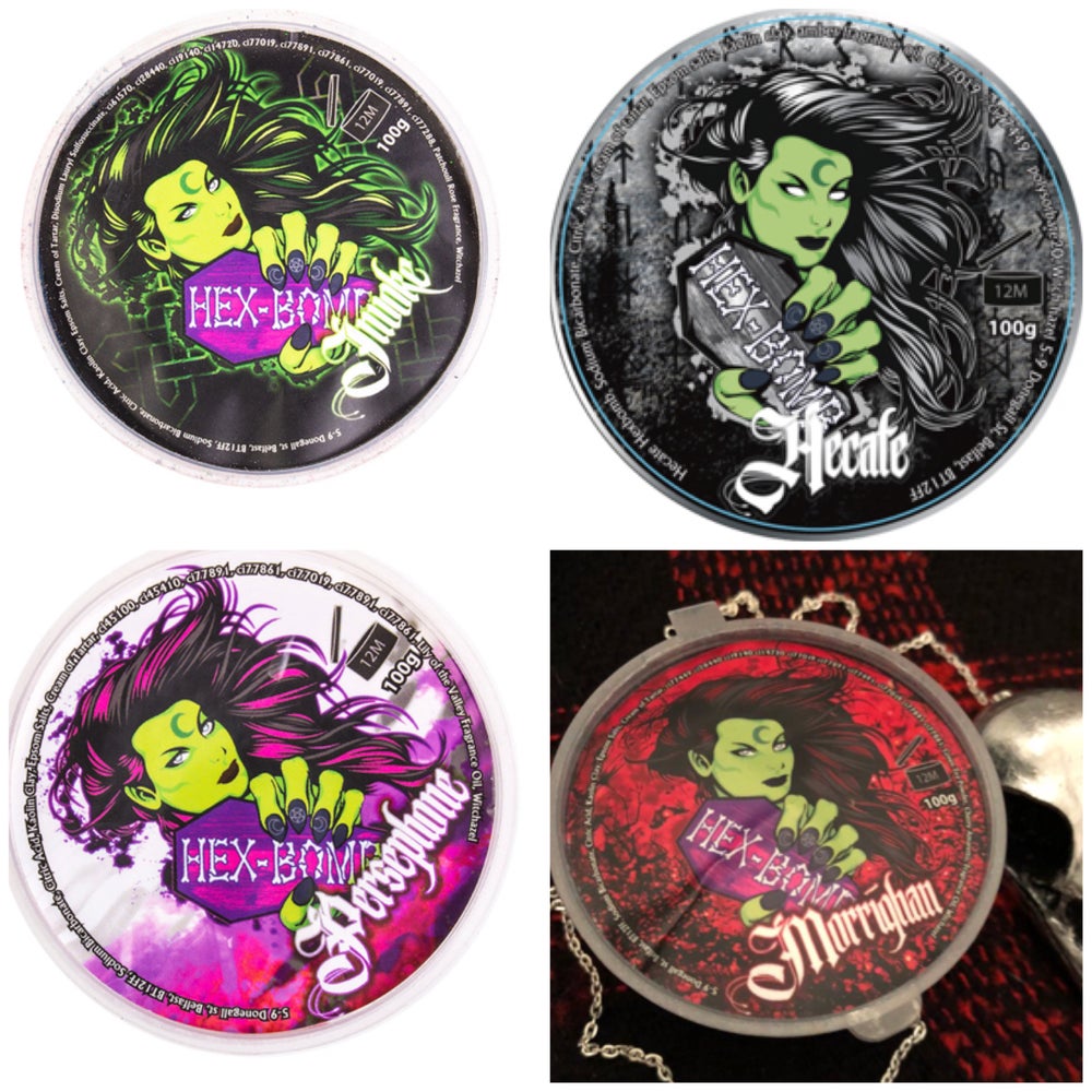 Hexbomb Geschenkbox Mit Totenkopf-Seifen & Badekugeln – Makaberes Hexmas-Set