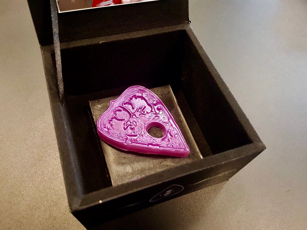Benutzerdefinierter Ouija Planchette Seifenblock