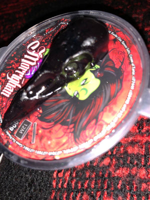 Morrighan Red&Black Metallic Bath Bomb with Single Use Soap