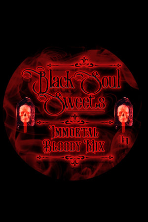 IMMORTAL RED und BLACK MIX LARGE 1-kg-Beutel mit süßen Leckereien