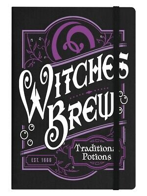 Witches brew potion hardback notebook