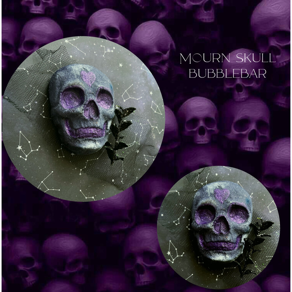 Mourn muerte skull bubblebar