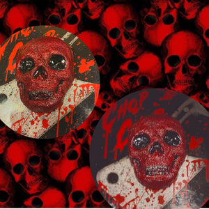 Die my darlin- bleeding skull bubblebar