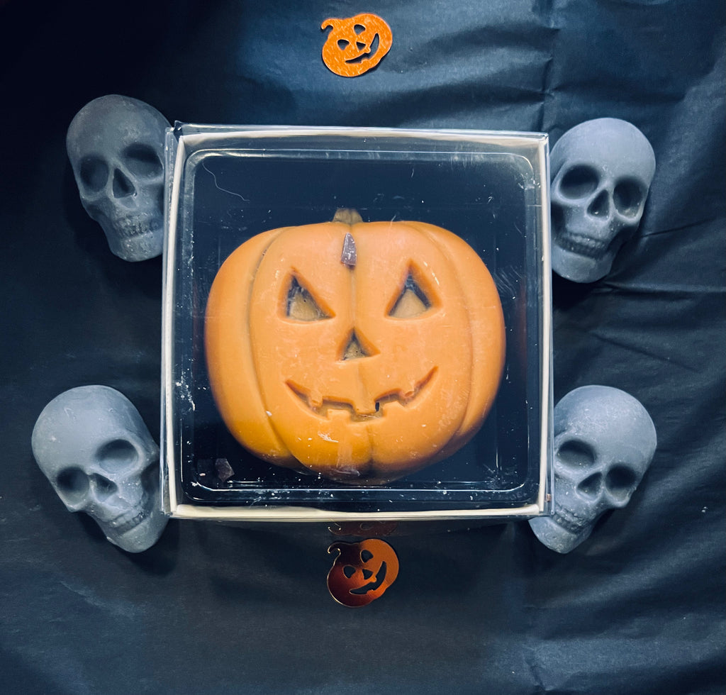 Large valloween pumpkin handmade Belgian chocolate