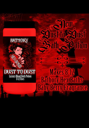 DUST TO DUST Badetrank Bathory 400g