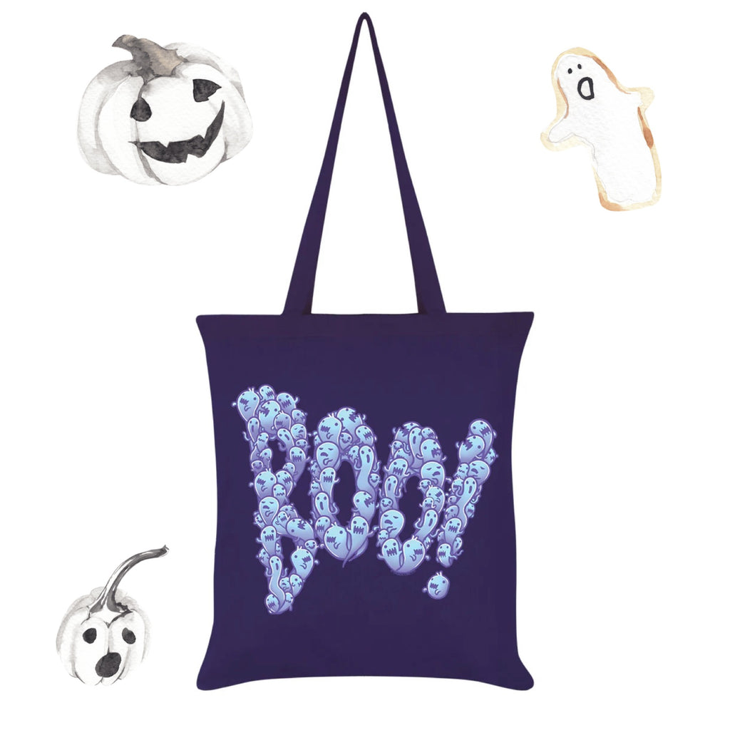 BOO tote bag / trick or treat bag