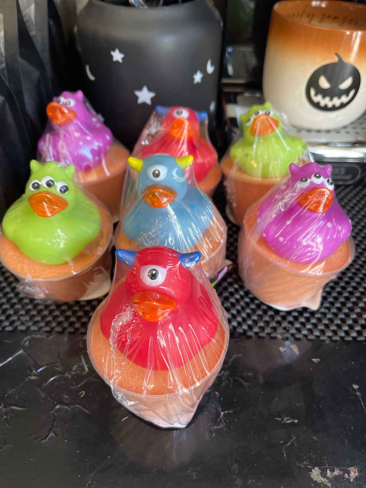 Hex kids hallowfest samhain orange Hexbomb with monster duck