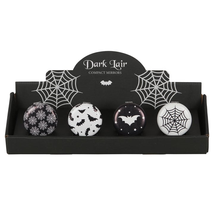 Gothic compact mirrors