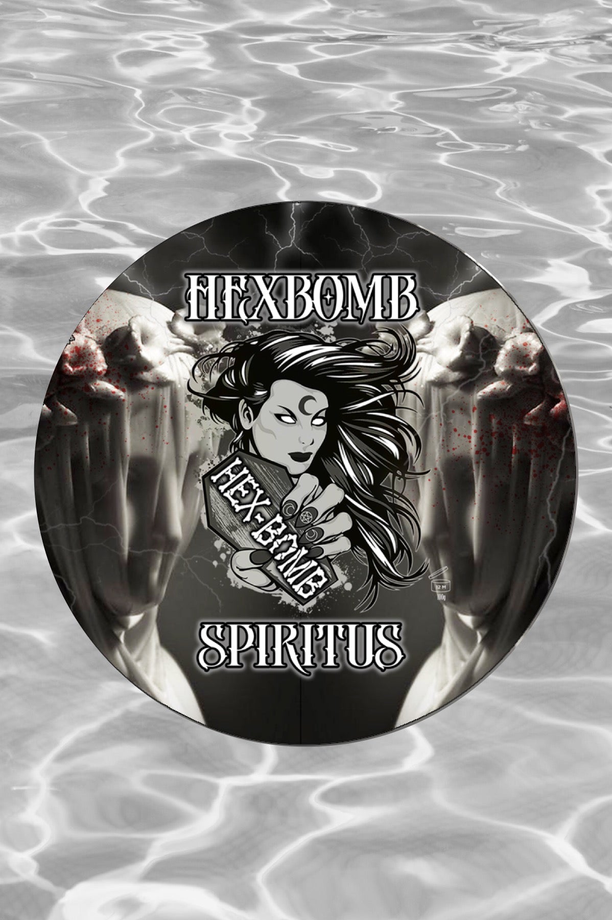 Spiritus - Opaque grey Hexbomb • Ashes to ashes