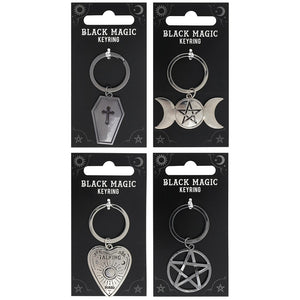 Black magic keyrings