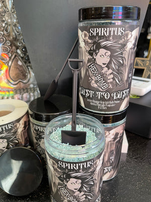 SPIRITUS- DUST TO DUST 400g opaque grey bath potion