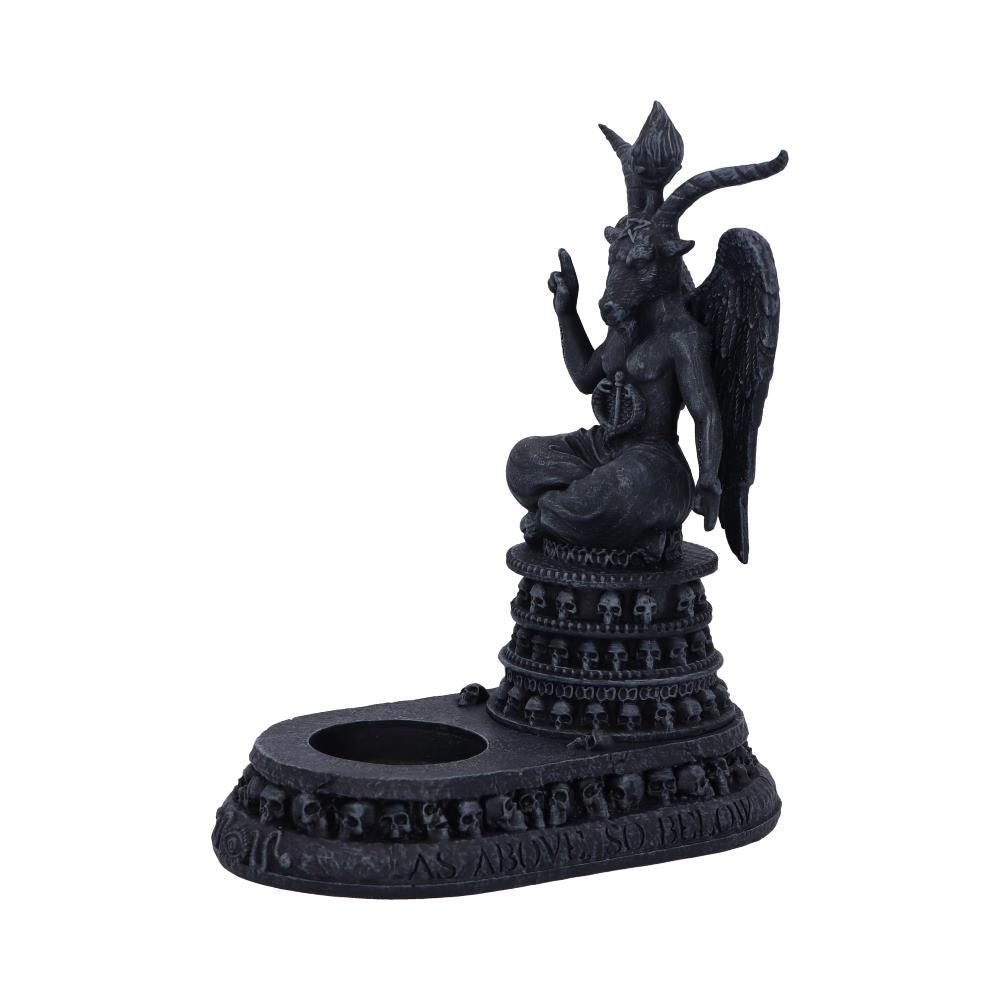 Baphomet statue tealight holder