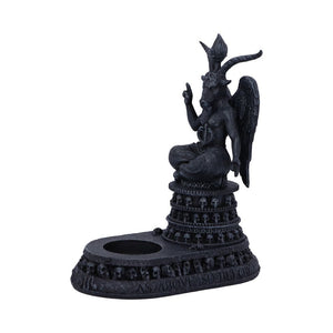 Teelichthalter mit Baphomet-Statue