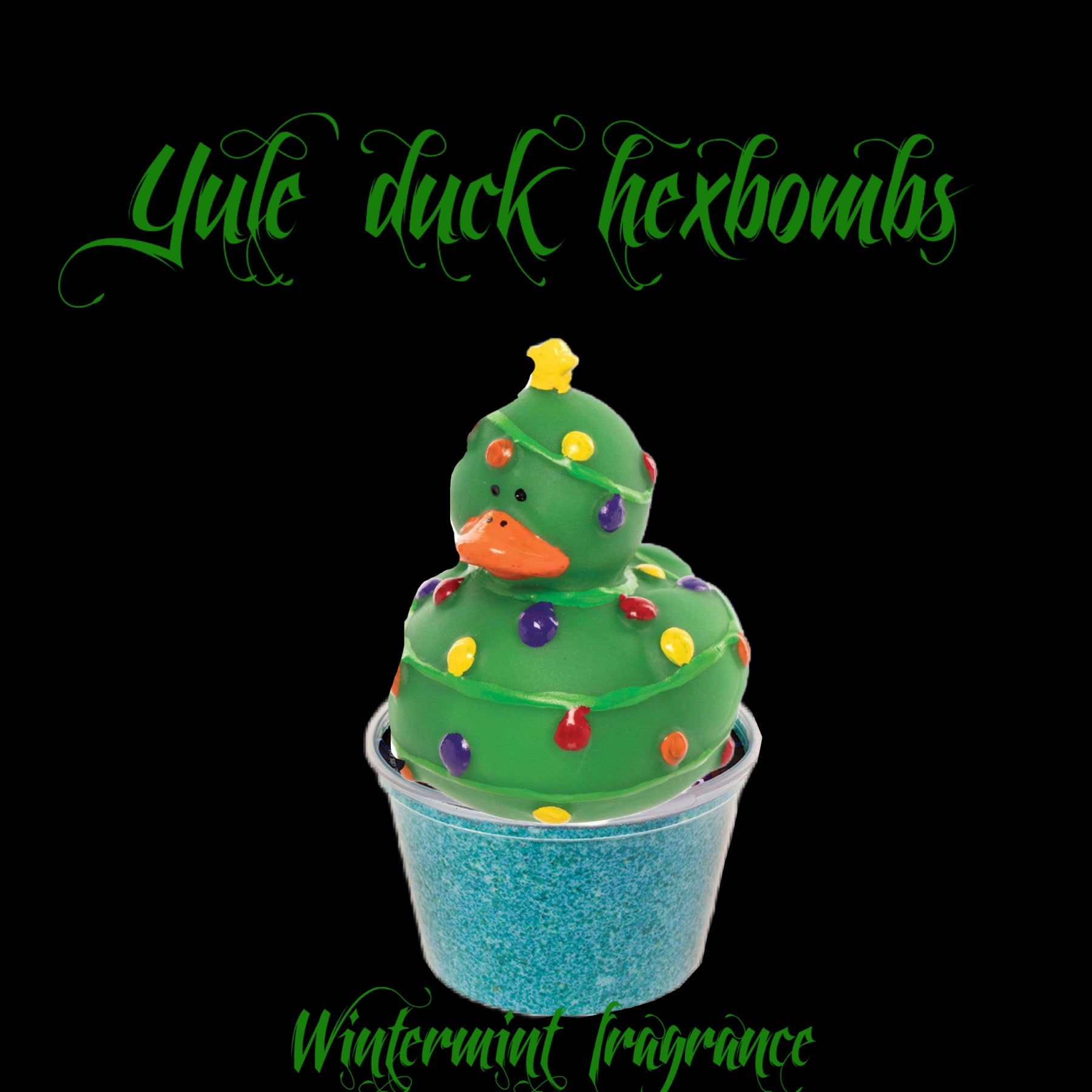 Kinder Winter Mint Hexbomb mit Hexmas Duckie