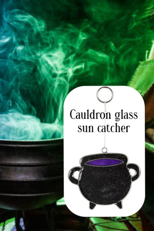 Cauldron sun catcher
