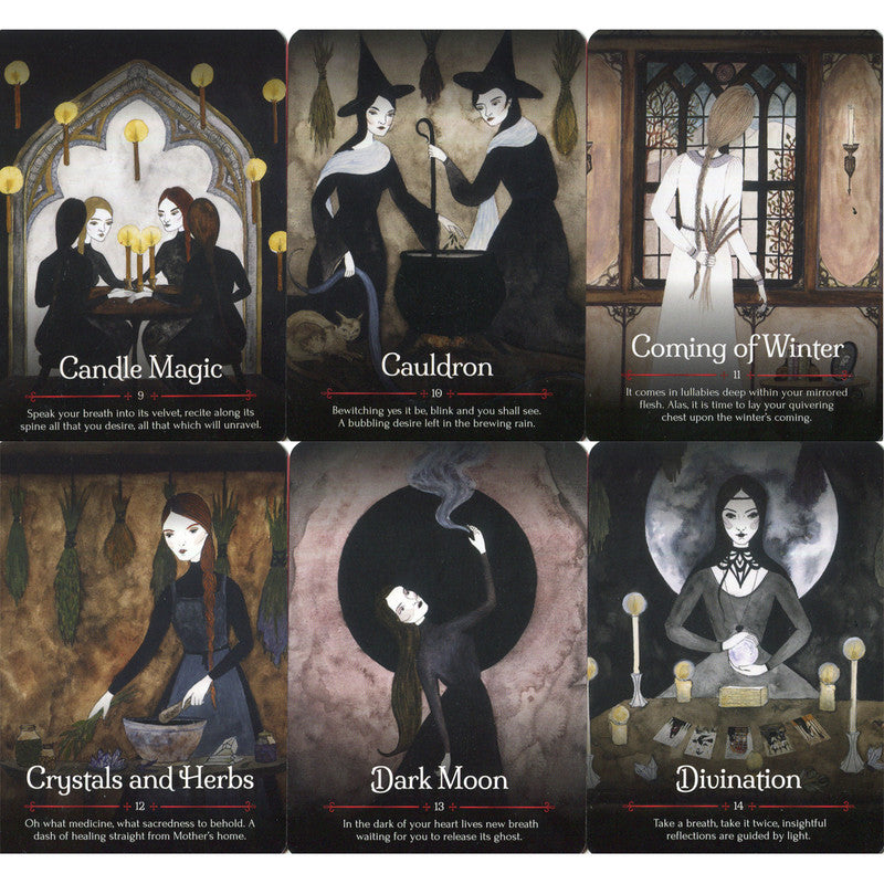 Seasons of the witch Samhain Oracle deck