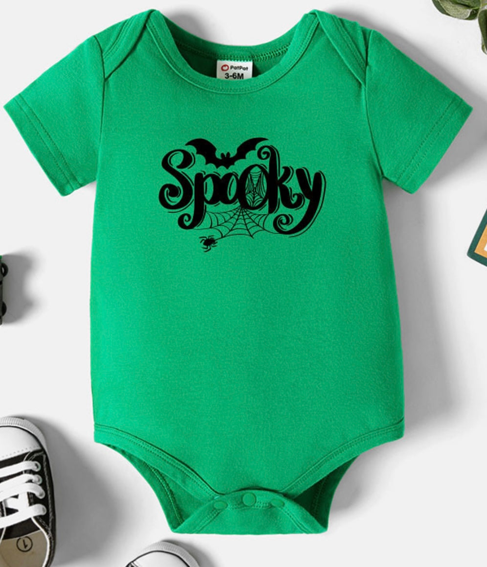 Spooky baby hex soft baby grow