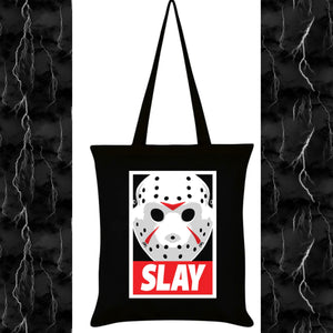 Slay Friday 13th tote bag