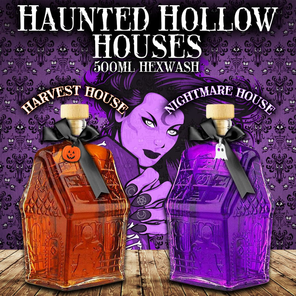 Haunted hollow glass hexwash luxury bath foam /showergel 500ml